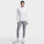 Толстовка женская HOTSUIT, серебристо-белая - фото 10