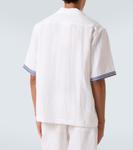 Вышитая рубашка Commas, белый - фото 4