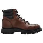 Шнурованные кожаные ботинки HOGAN, коричневый - фото 3