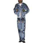 Мужская джинсовая куртка Stussy, цвет Washed Black - фото 8