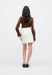 Юбка Anna Field Mini skirt, Cream/Off-White - фото 3