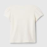 Футболка из хлопка с принтом Gap, белый - фото 2