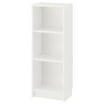 Книжный шкаф IKEA, 40x28x106 см, белый - фото
