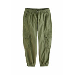 Брюки-карго Parachute Regular Fit Next, цвет khaki green - фото 4