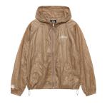 Куртка Stussy Beach Wrinkled Nylon Shell, Brown - фото