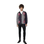 Кардиган из мохера Needles, серый - фото 4