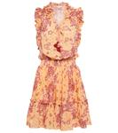 Мини-платье с принтом Triny Poupette St Barth, Orange Grenade - фото