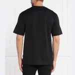 Тканая футболка обычного кроя Boss, черный - фото 3