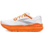 Кроссовки Brooks Ghost Max 'White Orange', белый/оранжевый - фото