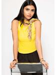 Топ SASSYCLASSY, желтый - фото