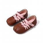 Кожаные туфли ABC DOUKIDS для детей ABCdoukids, коричневый - фото 2