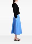 Юбка миди Proenza Schouler White Label Cece, синий - фото 3
