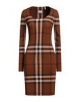 Мини-платье Burberry, коричневый - фото