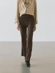 Брюки клеш с карманом Massimo Dutti, brown - фото 3