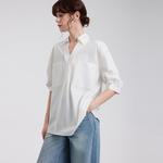 ELLE Рубашка Women's White Lapel - фото 4