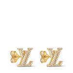 LV Знаковые серьги Louis Vuitton, золотой - фото 2