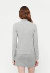Джемпер pure cashmere SIMPLE HIGH NECK SWEATER, Light Grey - фото 3