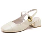 Сандалии женские Agsdon, серебряный - фото 4