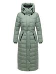 Стеганое пальто, часть XIV, цвет дымчатая мята Navahoo - фото