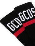 Gcds носки с логотипом intarsia, черный - фото 2