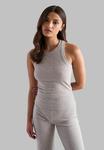 Топ EASE RIBBED TANK aim’n, цвет grey melange - фото 5