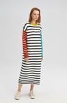 Платье-джемпер STRIPED Touché Privé, мультиколор - фото 4