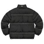 Куртка Supreme x B.B. Simon Studded Puffer Jacket, Black - фото 2