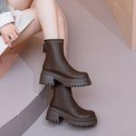 Ботильоны женские Medd, коричневый - фото 7