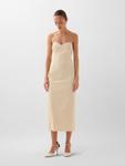Миди платье Scalpers Nacar, Beige - фото 4