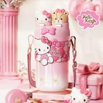Термостакан Echos Hello Kitty 550 мл Sanrio, розовый - фото 8