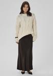 Юбка My Essential Wardrobe EstelleMW Long Skirt, Espresso/Dark Brown - фото 2