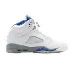 Кроссовки Air Jordan 5 Retro GS 'Stealth', белый - фото