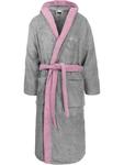 Халаты normani, цвет grau/rosa - фото