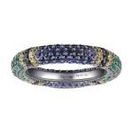 Apm Monaco Кольцо Alloy Rings Women's Green/Blue - фото 5