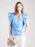 Блуза YAS Ulea, светло-голубой - фото 3