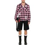 OFF-WHITE Фланелевая рубашка OFF WHITE Character Check - фото 4