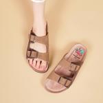 Шлепанцы унисекс Joy&Mario, хаки - фото 19