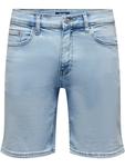 Джинсовые шорты ONLY & SONS, светло-синий - фото