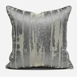 LLLSSS Чехол для подушки Hotel серый в полоску - фото 3