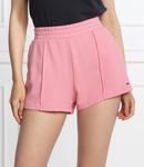 Шорты Tommy Jeans regular fit, роза - фото