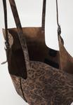 Сумка-шоппер AllSaints ARA LEPPO TOTE, Brown - фото 4