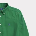 Polo Ralph Lauren Рубашка SS23 Green Kids' - фото 6