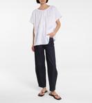 Блузка со сборками Toteme, белый - фото 2