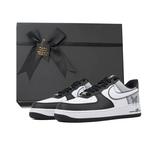 Nike Кроссовки для скейтбординга Air Force 1, унисекс, низкие, белые - фото