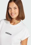 Футболка Adidas Sportswear Basic T-shirt, White Black/White - фото 3