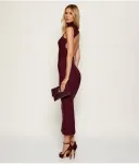 Платье Patrizia Pepe, бордовый - фото 2