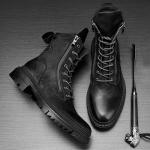 Мужские ботинки Cahhrrn X Martin Boot Men Beige Voguhomme - фото 8