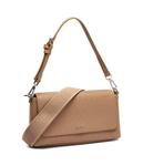 Сумка женская Calvin Klein через плечо с принтом из монограмм, бежевый - фото 4