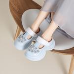 FIVE PLUS Клоги женские синие, цвет Blue - фото 3