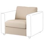 Сидячая часть ВИМЛЕ 1, Халларп бежевый VIMLE IKEA - фото